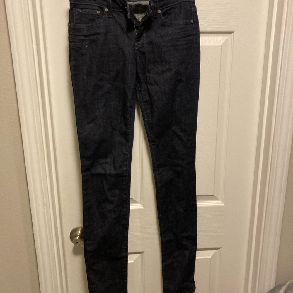 Joe dark straight legged jeans